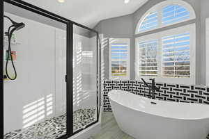 Updated primary bathroom