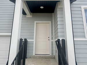 Entrance to property