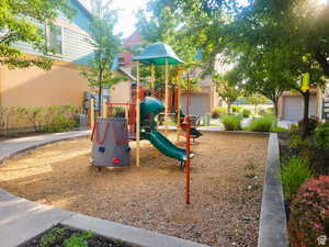 View of community jungle gym