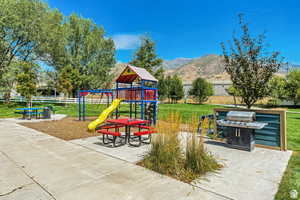View of community playground