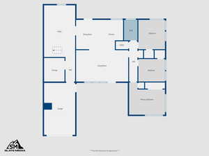 View of floor plan / room layout