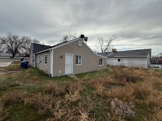 Back of property