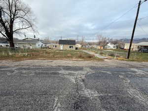View of asphalt road