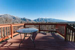 Back Deck, Mountain Views