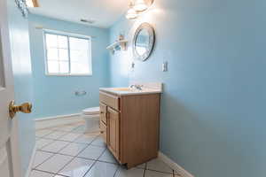 Downstairs Bathroom, Walk-In Shower around the corner