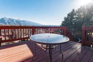 Back Deck, Mountain Views, Mature Trees