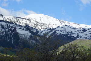 View of mountain backdrop