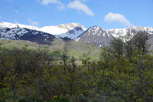 View of mountain backdrop