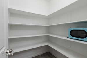 View of storage area