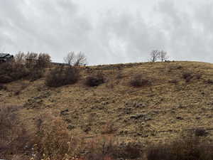 Additional land views.  This lot is above the Utah State Water Laboratory.