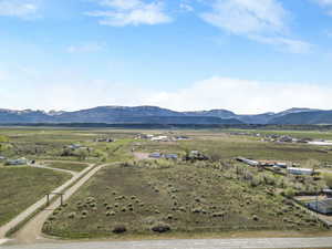 Mountain view featuring rural landscape