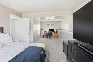 Family room. Currently used as a 4th bedroom.