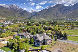 View of mountain background