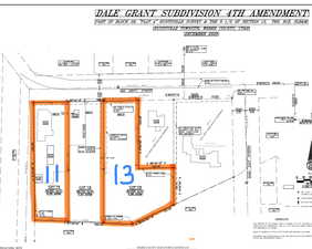 Survey map / technical document