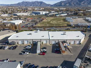 Bird's eye view of mountains