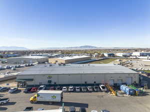 Bird's eye view of mountains