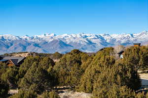 View of mountain backdrop