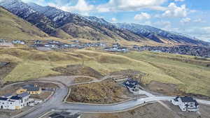View of mountain background