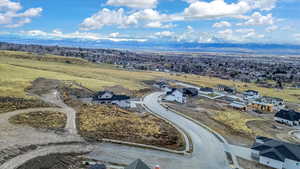 Drone / aerial view of mountains