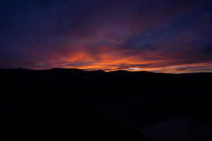 View of mountain background