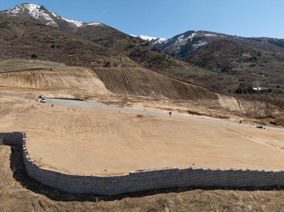View of mountain background