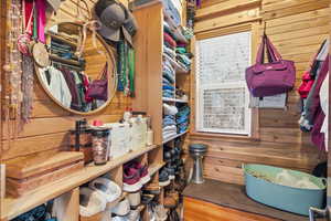 View of storage area