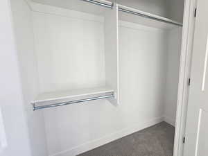 View of closet