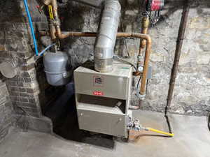 Utilities with a heating unit