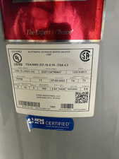 Detailed view of water heater