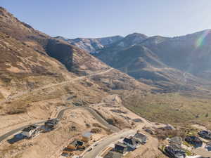 View of mountain background