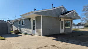 Back and Side of the house