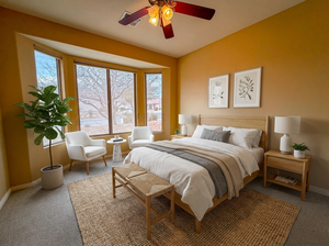 bedroom #2 - virtual staged