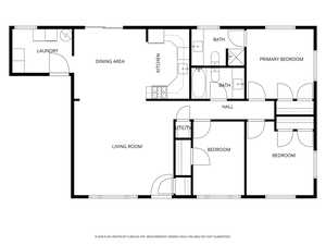 View of floor plan / room layout