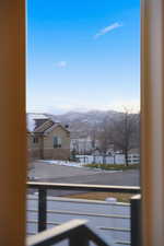 View of mountain background