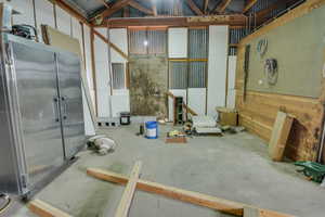 Misc room with concrete flooring