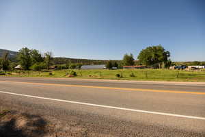 View of asphalt road