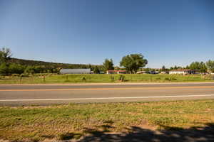 View of asphalt road