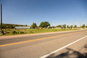 View of asphalt street