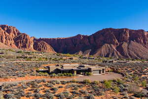 View of mountain backdrop