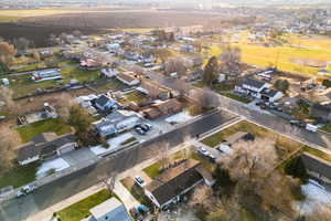 View of property location with nearby suburban area