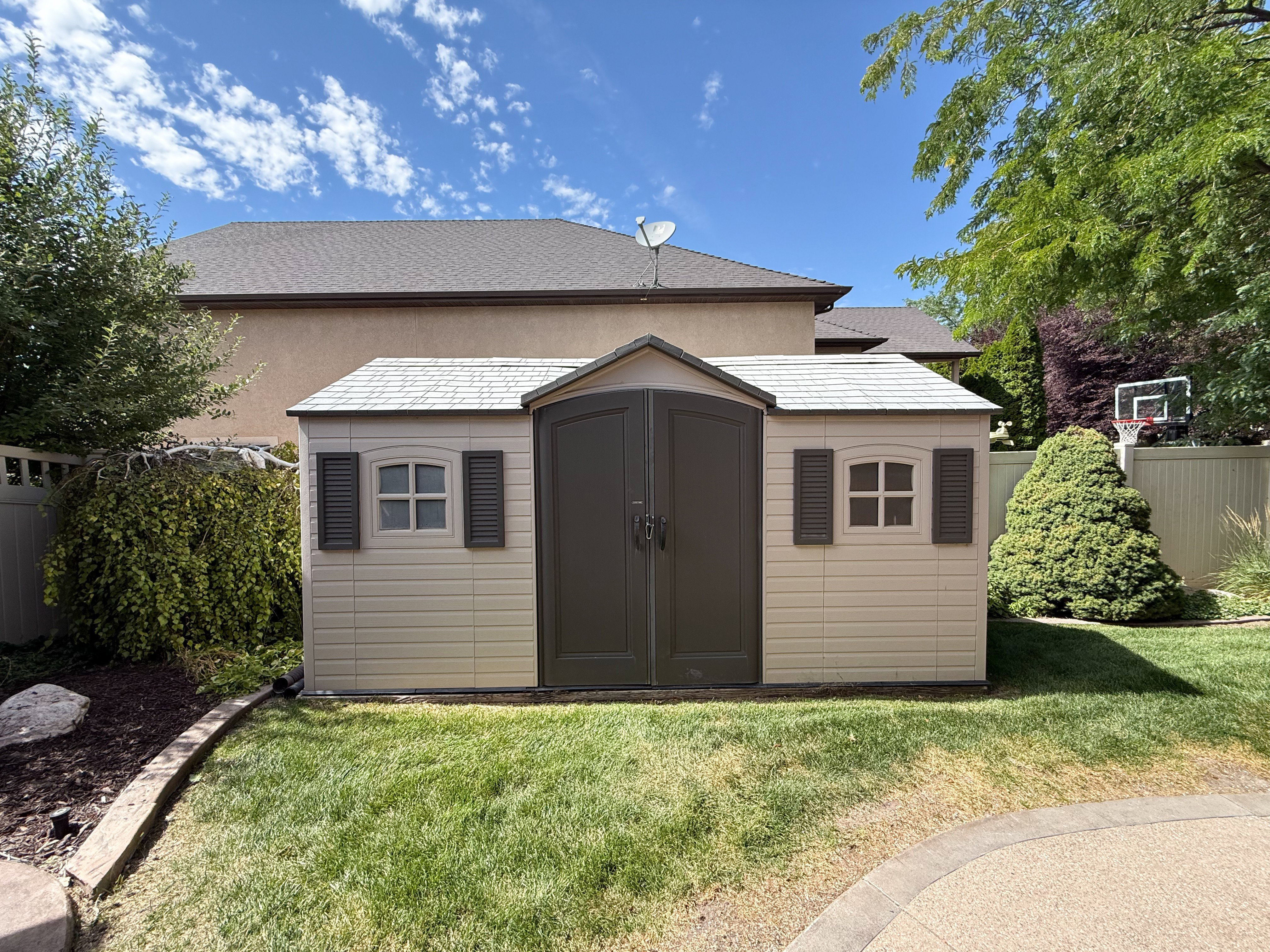 View of shed