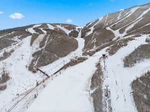 View of mountain background