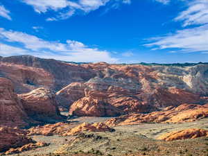 View of mountain background