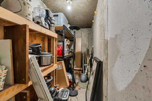 View of storage room