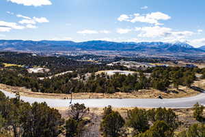 View of mountain background