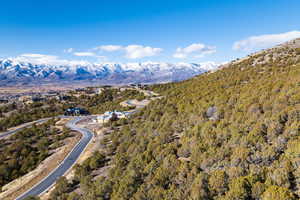 View of mountain backdrop