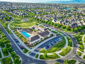 Aerial view of mountains