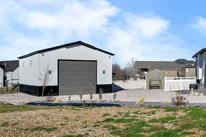 View of outdoor structure