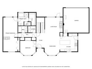 View of main floor plan