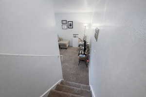 Stairs to lower level